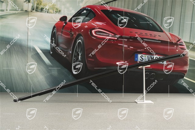 Dichtung mit Zierleiste, Türschacht, aussen, Ralleyschwarz, R