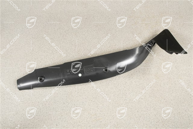 Wing / Fender Rear Cover, Black, L