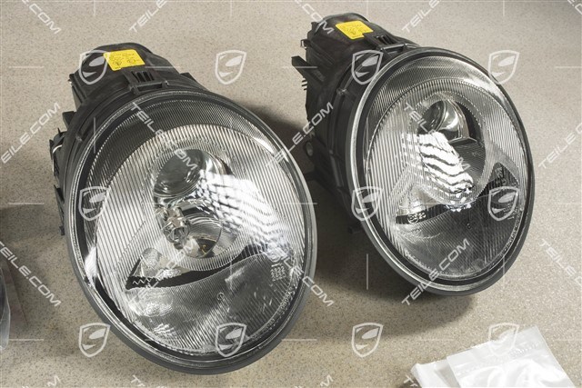 Litronic retrofit kit, incl. xenon headlights LEFT+RIGHT, 2x control unit, 2x wiring harness, 2x bracket and and other small pieces