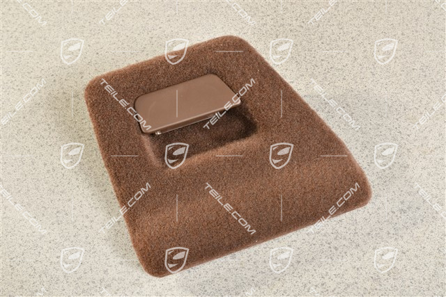 Deckel, Seitenwandverkleidung, Teppich, Trüffelbraun, R