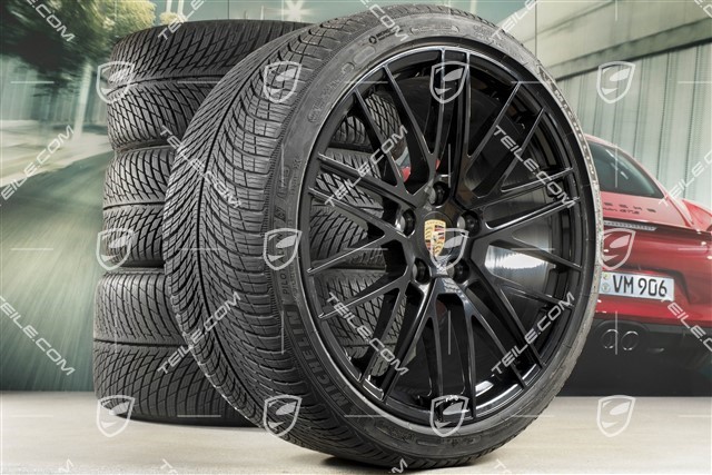 20/21-inch Turbo V winter wheel set, wheel rims 8,5J x 20 ET40 + 11J x 21 ET66 + NEW winter tyres 245/35 R20 + 305/30 R21