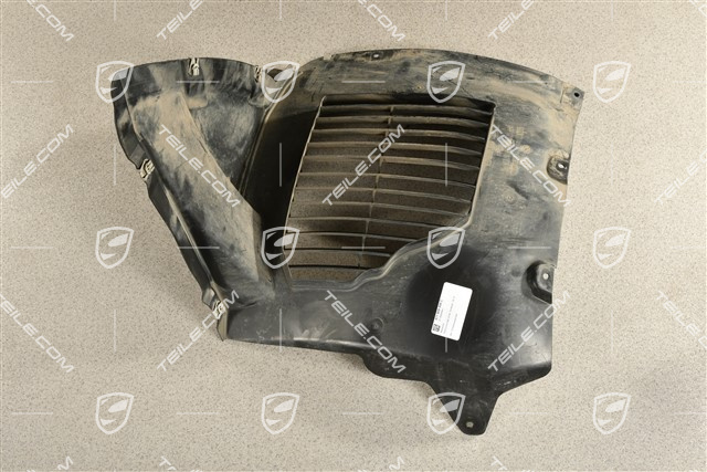 Front wheel-well liner, front part, V8, R