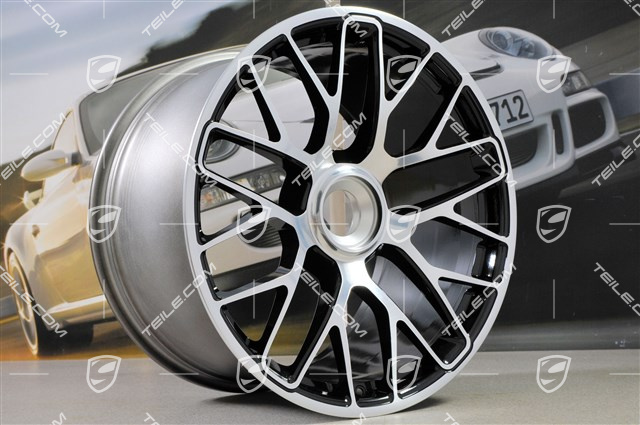 20-inch Turbo S wheel, central lock, 11,5J x 20 ET56, in black