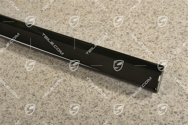 Coupe, Zierleiste für Vordertür, oben, Schwarz hochglanz, R