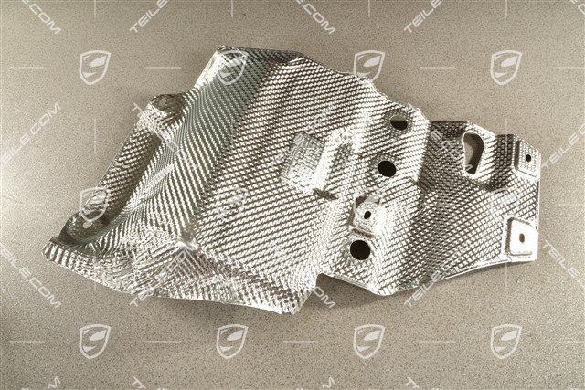 Heat protection / shield, rear, L