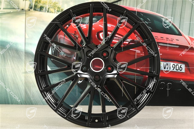 22" felga RS Spyder, tylna, 11,5J x 22 ET52, czarny satynowy półmat