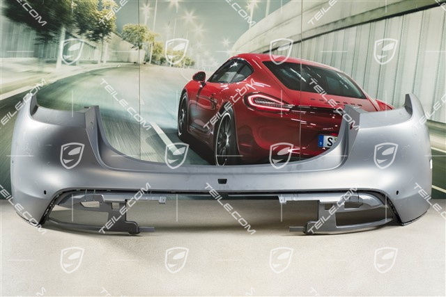 Zderzak tylny, ultradźwiękowe czujniki parkowania z boczną ochroną