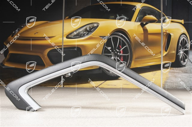 Skórzany Uchwyt / rączka tapicerki drzwi, Czarny, L