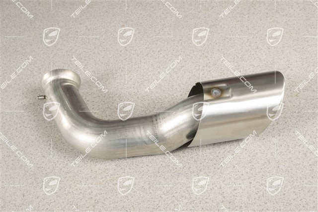 Endrohr, Abgasendrohr standard, 4-rohr Optik, Innen, L
