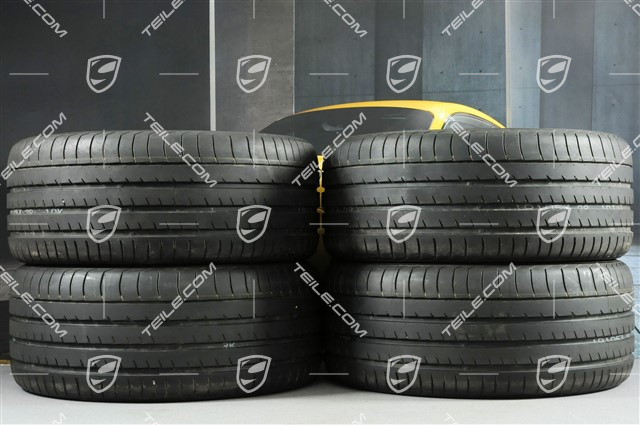 21-inch summer wheels set Turbo III, rims 10Jx21 ET50 + Yokohama summer tyres 295/35R21 without TPMS