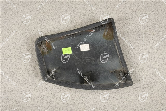 Centre console trim, top, leatherette, Metropole blue, L