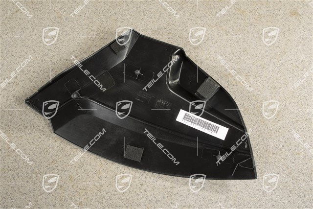 Coupe, Engine compartment Cover panel, Matte black, L
