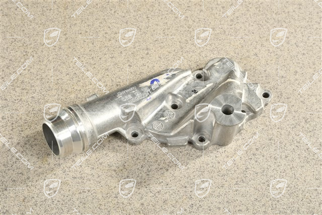 Cooling system connection piece / neck / flange