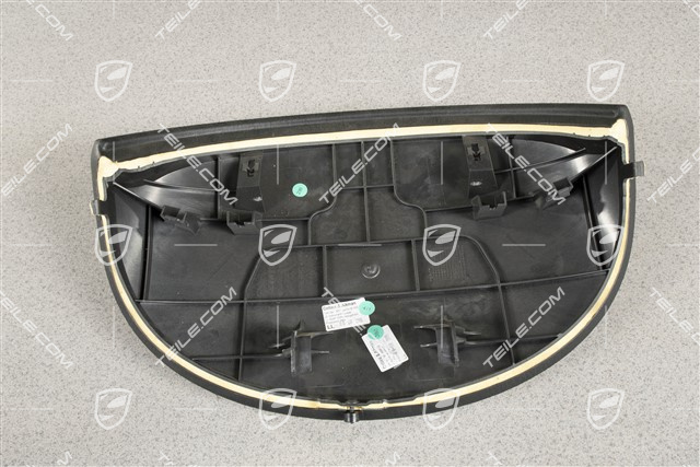 Instrument box, Leatherette, Black