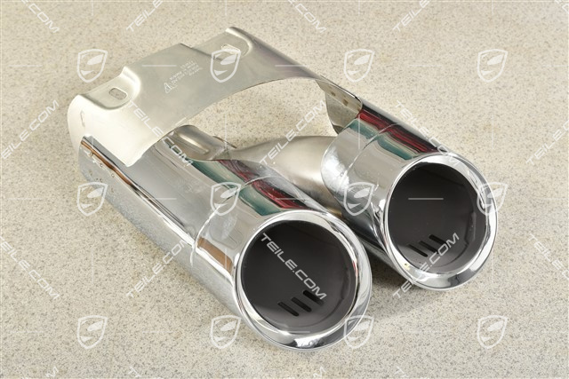 Tail pipe, polished, R