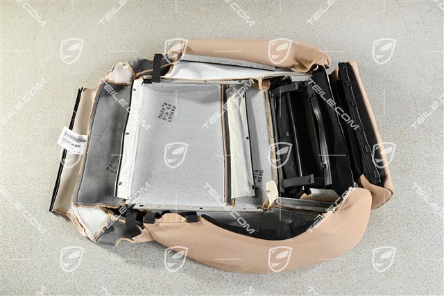 Sitzbezug / Bezug, Sitzkissen belüftet, Leder, Mojave, L