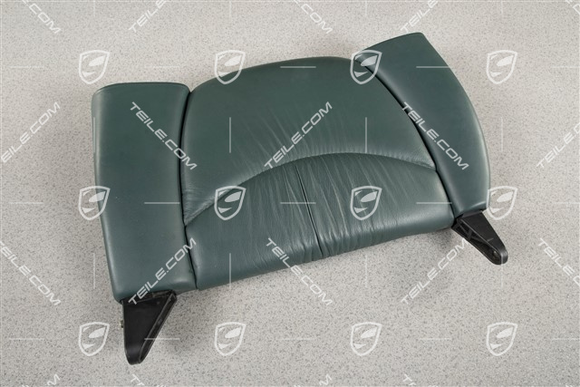 Back seat backrest, Rear, Leather, Cedar green, Coupe/Targa, L