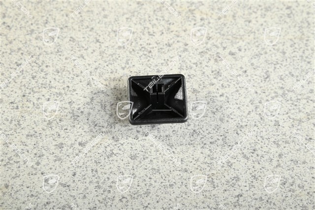 Seat lumbar adjustment button / knob, Black