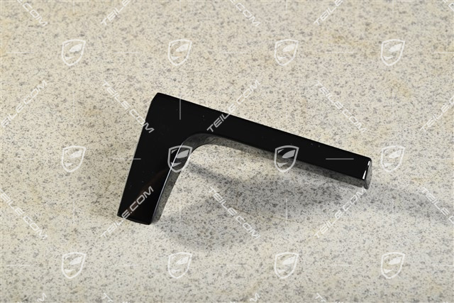 Dashboard trim / moulding, high gloss black, Driver's side inner