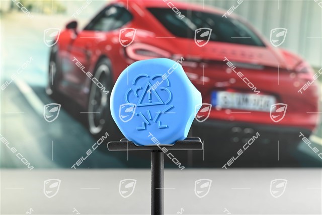 Filler cap for coolant tank
