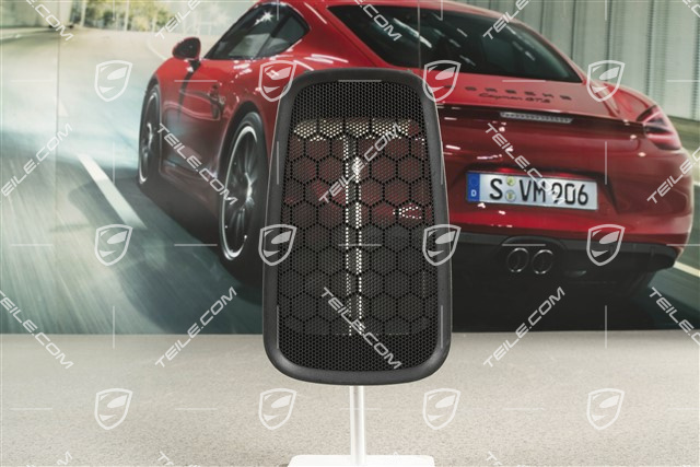 Tieftonlautsprecher Blende, Hinten, Schwarz