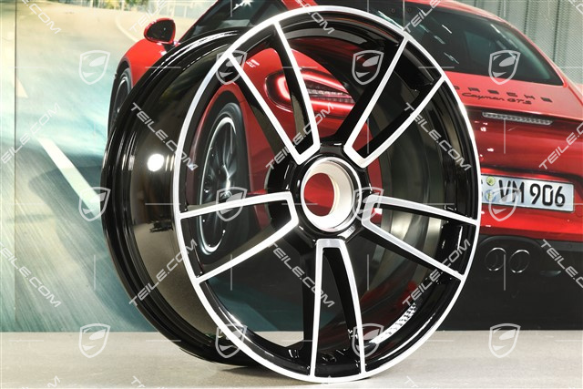 20-inch wheel rim Turbo S, 8,5J x 20 ET40, black high gloss