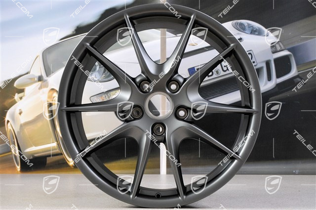 20" Felge, Carrera S III, Platinum-Seidenmatt, 8J x 20 ET57