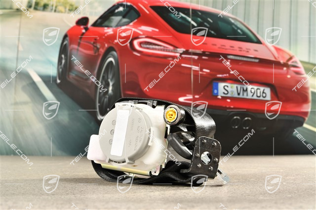 Sicherheitsgurt, Hinten, Schwarz, L=R