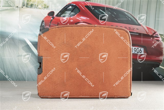 Back seat backrest, Cabrio, Leather, Terracotta, L