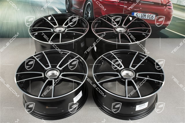 20+21" Felgensatz Turbo Sport 4, Felgen: vorne 8,5J x 20 ET50 + hinten 11,5J x 21 ET67