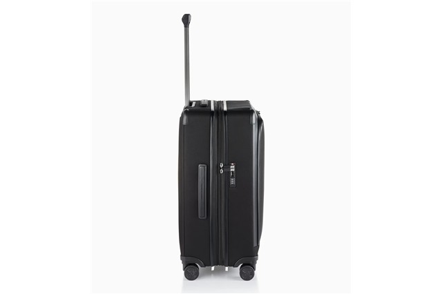 Porsche Design Roadster Nylon 4W Trolley, aus wasserabweisendem Nylon und Leder, schwarz, Größe M / 89 Liter, 310 x 470 x 680 mm