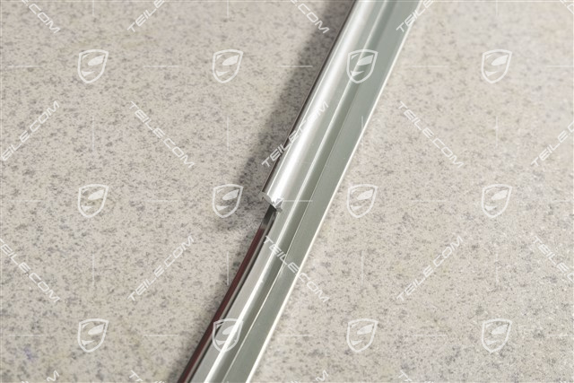 Zierleiste für Türverkleidung, Aluminium eloxiert, Coupe, R