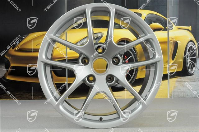 18-inch wheel rim set Cayman III, 8J x 18 ET57 + 9,5J x 18 ET49