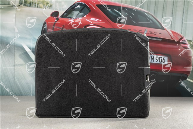Notsitzrückenlehne, Raffleder, schwarz, Cabrio, R