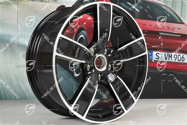 20" Felga Carrera Sport, 8,5J x 20 ET49, głęboki czarny metalik