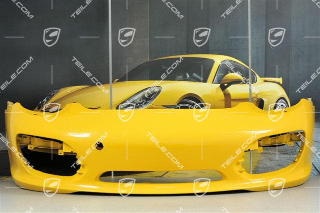 Bumper, Facelift, with headlight washer system