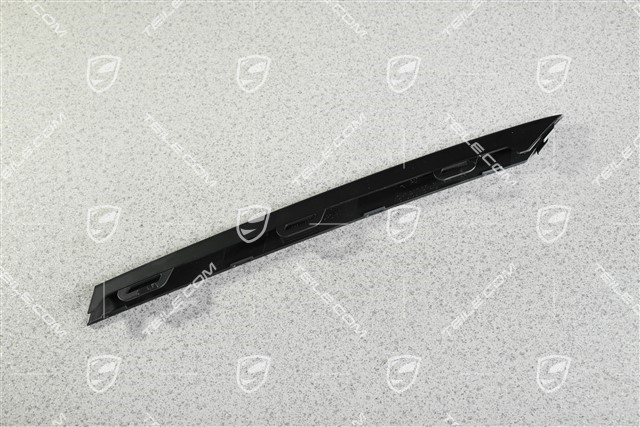 Front bumper disc / trim, Sport Design Package, lower, Black matt, R
