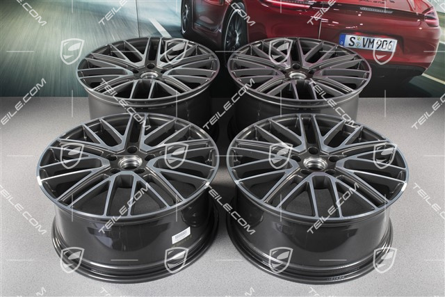 21-inch wheel rim set Turbo Design II / Turbo V, 9,5J x 21 ET71 + 11,5J x 21 ET69