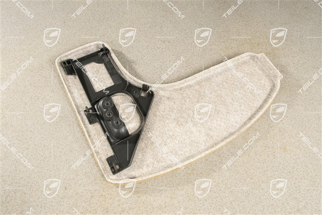 Osłona, Tapicerka bagażnika, welur, Sand beige, R