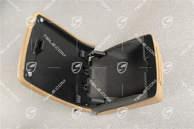 Armrest, centre console, Sand beige