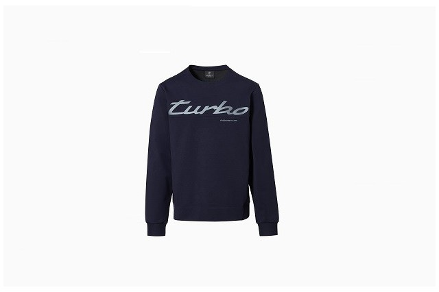 Porsche 911 Turbo Unisex Sweatshirt Dark Blue, L 52/54