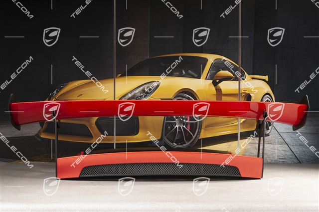 GT3 RS MK2 engine lid + rear spoiler/wing, complete