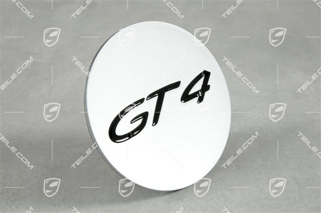 Hub cap, GT4, Brilliant silver