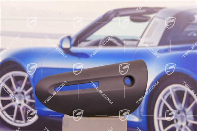 Blende, schwarz, Boxster Spyder / Cayman R / 991 GT2RS/GT3RS, R