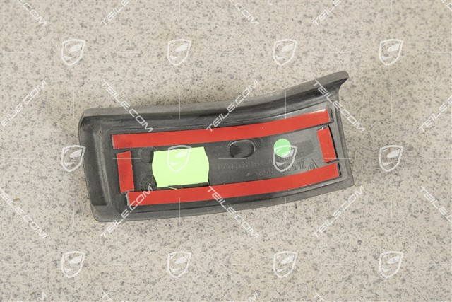 Wheel cover, bumper front, Black, R