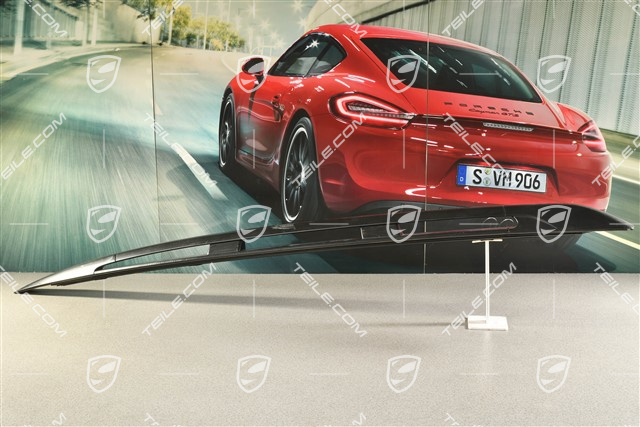 Reling dachowy, czarny mat, L