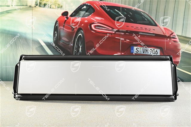Blende, Oben, Targa Bügel, Brillantgrau