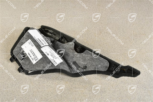 Hinter Kofferraumverkleidung, Schwarz, R