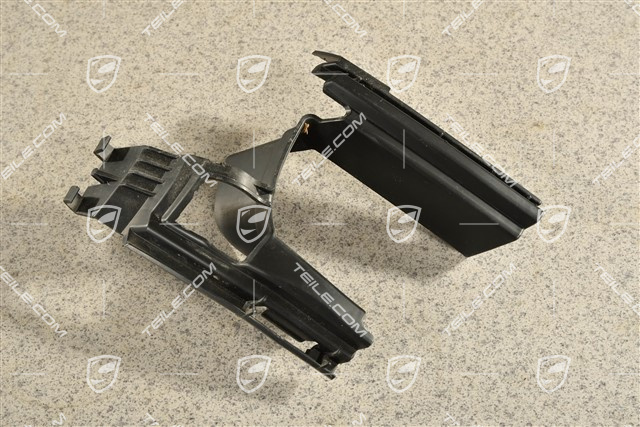 Turbo, Air guide / duct, black matte, R