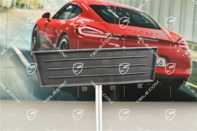 Rubber liner / insert, rear storage tray